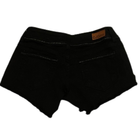 GJG Black Jean Shorts - Picture 2 of 3
